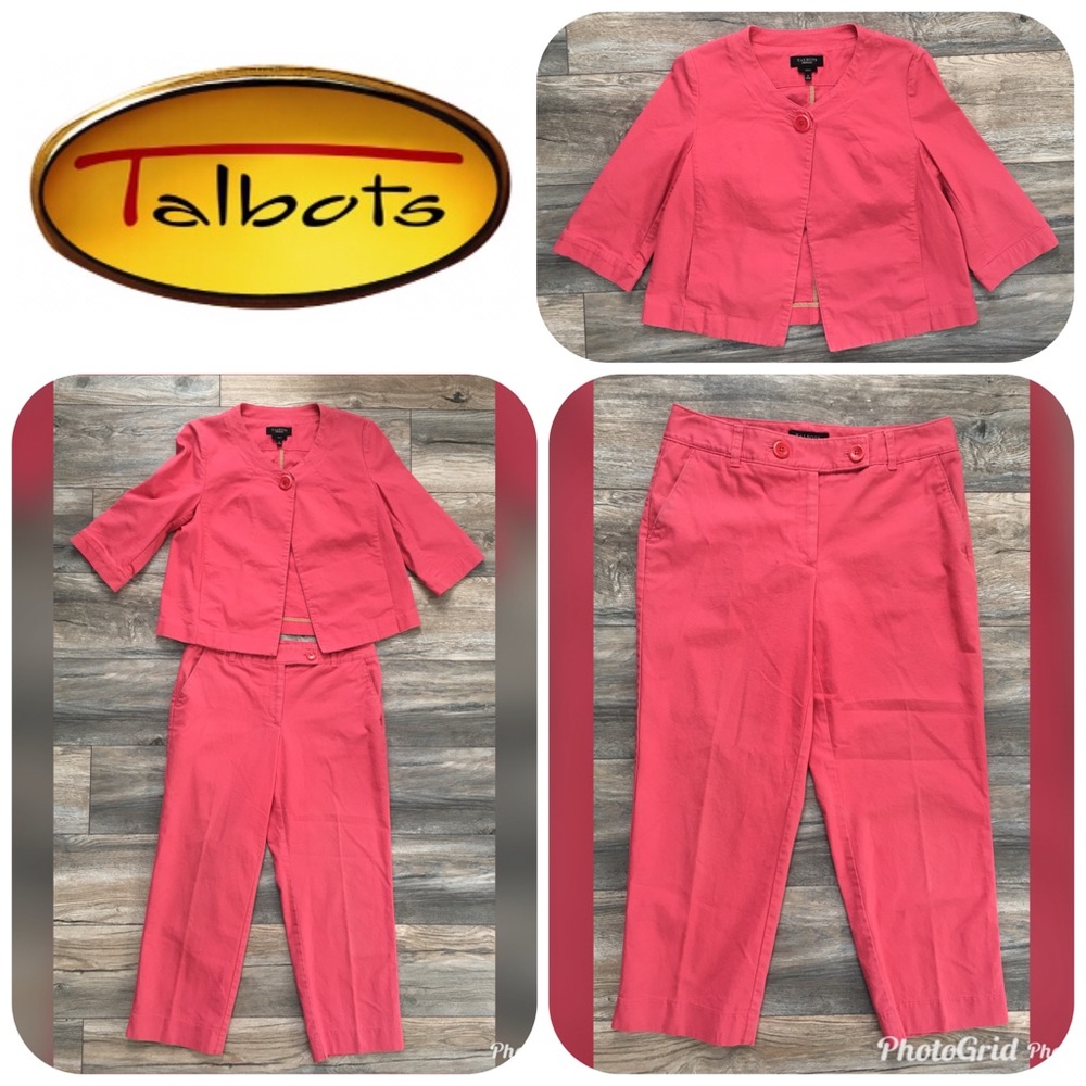 TALBOTS Suit Size 8 Originally $209